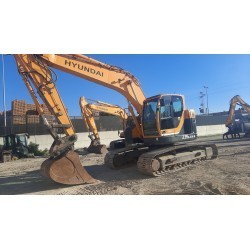 Excavadora de cadena hiunday 235lcr