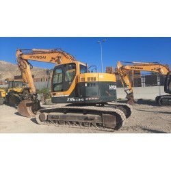 Excavadora de cadena hiunday 235lcr