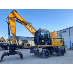 Excavadora de rueda. Jcb  chatarrera. Modelo js20