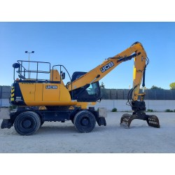 Excavadora de rueda. Jcb  chatarrera. Modelo js20